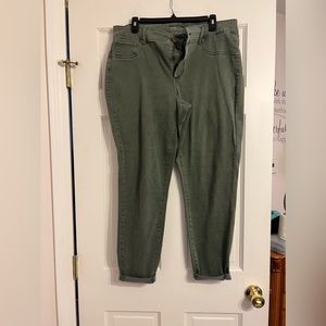 Maurice’s Green skinny pants size 18w